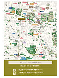 ガーラ・レジデンス一橋学園 モデルルーム案内図