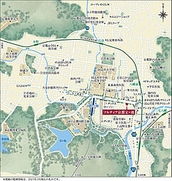 ソルティア京都宝ヶ池 現地案内図