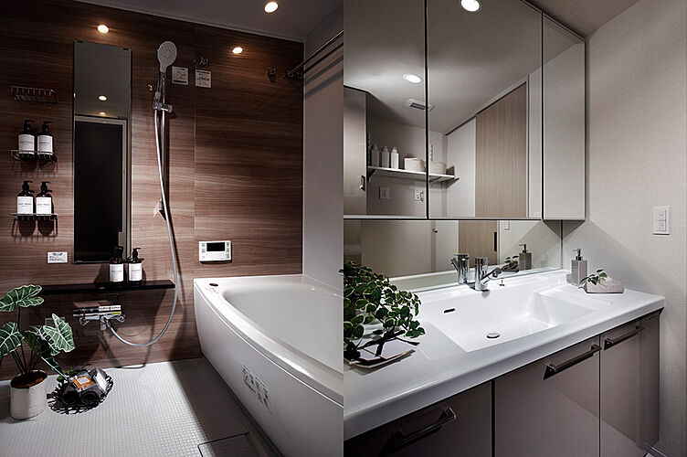 ポレスター高崎テラス バスルーム／パウダールーム