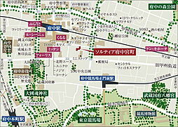 ソルティア府中宮町 現地案内図