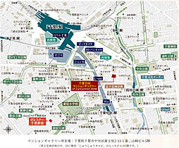 ポレスター千葉新宿 モデルルーム案内図