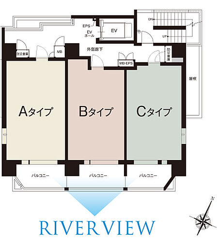 ソルティア京橋リバーフロント 共用部