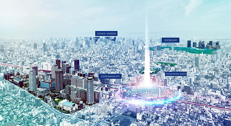 ソルティア天王寺舟橋ステーションゲート 外観