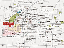 ポレスター佐久平駅南ガーデンテラス 現地案内図