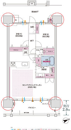 コネクトガーデン広島祇園 間取り B【MENU PLAN】