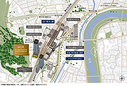 MJR熊本ゲートタワー 現地案内図