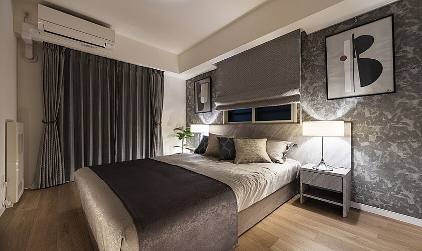 クリーンリバーフィネス平岸ステーションサイド [Cタイプ]主寝室