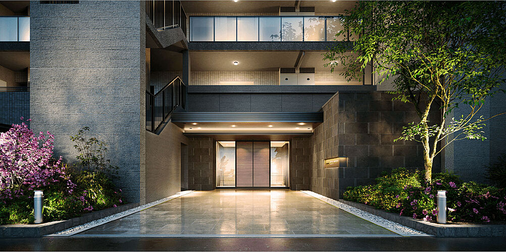 メイツ本厚木 エントランス完成予想CG