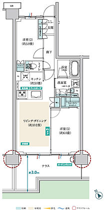 メイツ昭島 間取り B-It