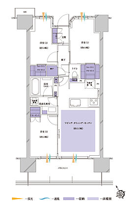 プレシス蓮田ステーションフロント 間取り 【先着順】A4