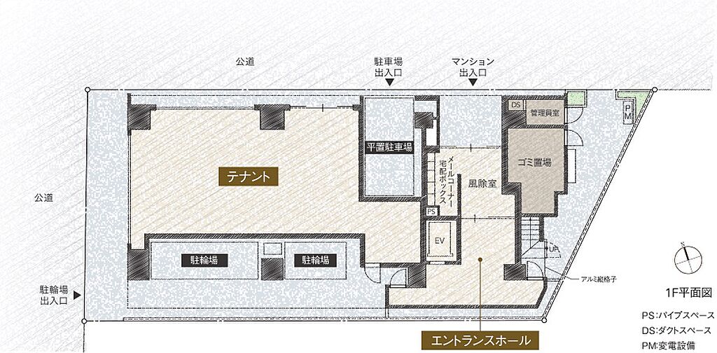 プレシスヴィアラ清瀬 共用部