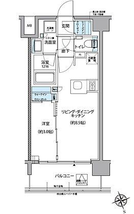 プレシスヴィアラ清瀬 間取り 【先着順】C