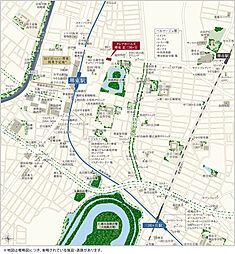 クレアホームズ堺東 北三国ヶ丘 現地案内図