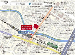 セルアージュ横濱和田町 現地案内図