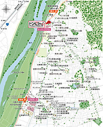 （仮称）ドンピシャ！マンションプロジェクト 現地案内図