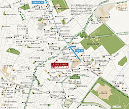 アイムテラス福住 現地案内図