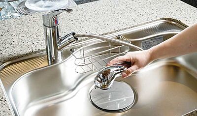 浄水器一体型ハンドシャワーエコ水栓