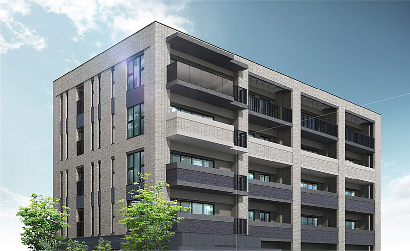 オーヴィジョン室見一丁目 外観完成予想図