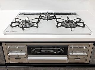 ロイヤルガーデン倉敷駅東 ガラスコートトップコンロ