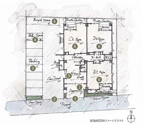 イーグルコート京都二条 共用部