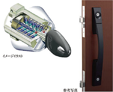 ダブルロック&ディンプルキー