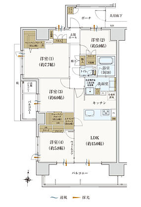 ブライトタウン西伊場 間取り A