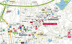 ヴェルディ・クレール春日 現地案内図