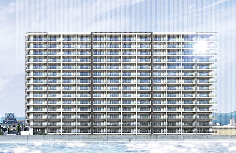 ヴェルディ・コーストテラス[吉島] 外観完成予想図