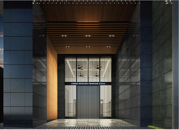 ヴェルディ・ステーションテラス阿品 ポーチ完成予想図