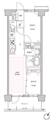 ブリシア大宮 氷川の杜 間取り B