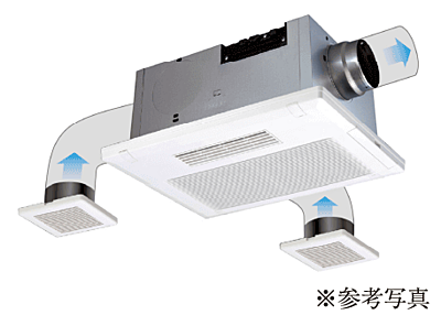 暖房機能付浴室換気乾燥機