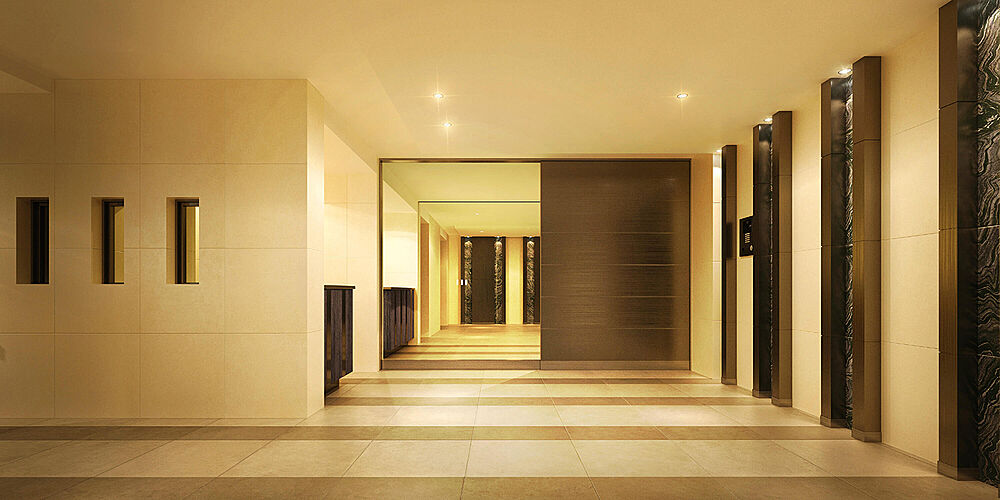 リフローレ豊橋 THE MARK エントランスホール完成予想図