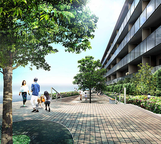 イノバス不動前 外観完成予想CG