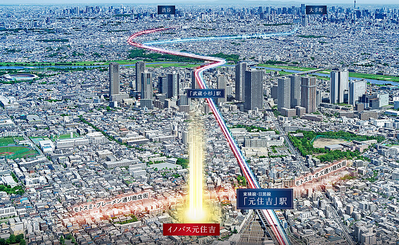 イノバス元住吉 外観