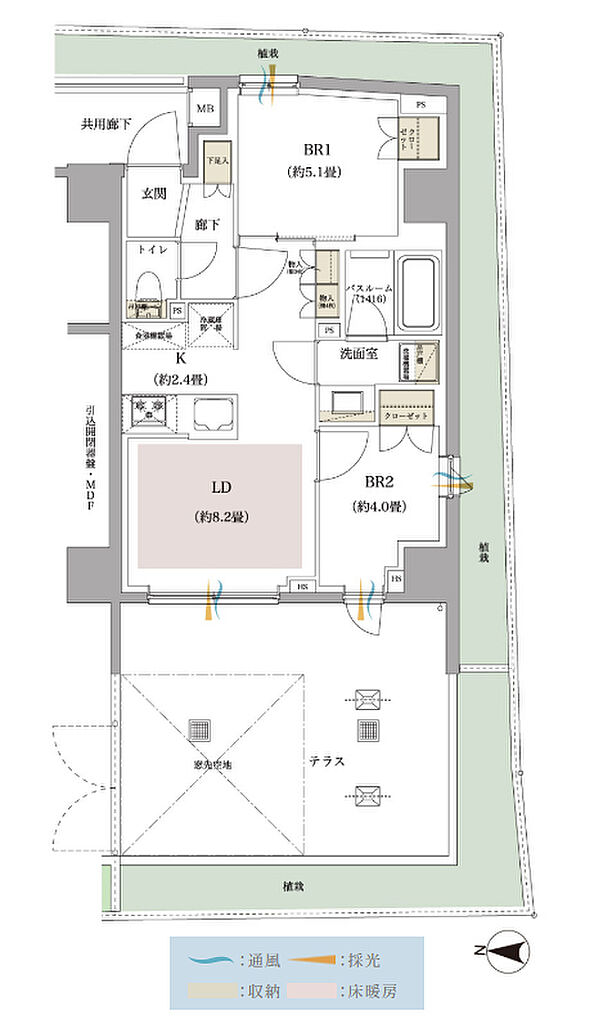 イノバス大泉学園 間取り Ct
