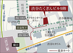 イノバス中野富士見町 モデルルーム案内図