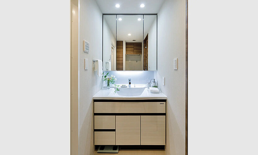 リナージュつくばみらい パウダールーム