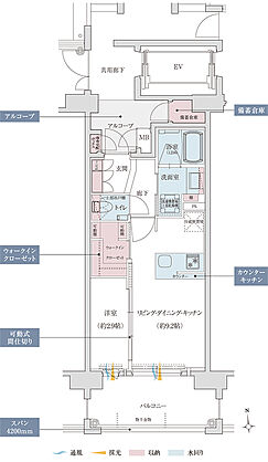 クレアホームズフラン荒田二丁目 間取り B