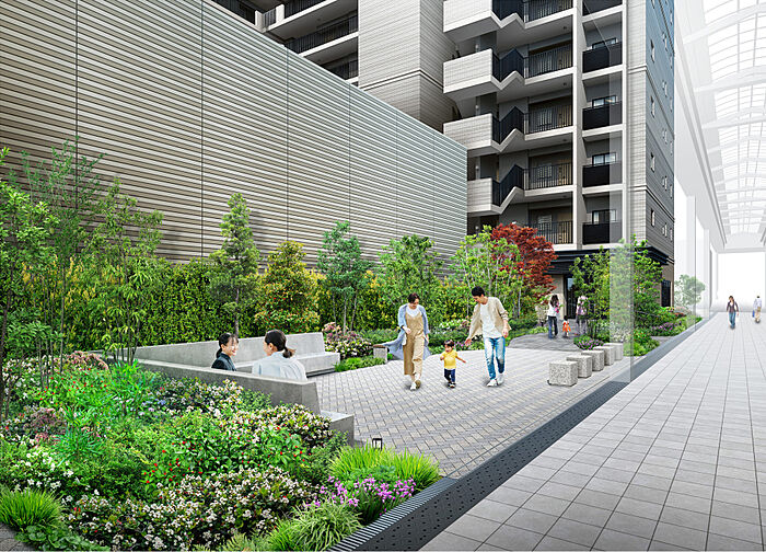 ヴェリテ鳳 共用部