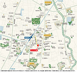 ヴェリテ鳳 現地案内図