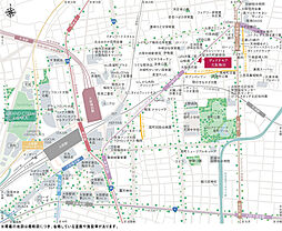 ヴェリテモア大阪梅田 現地案内図