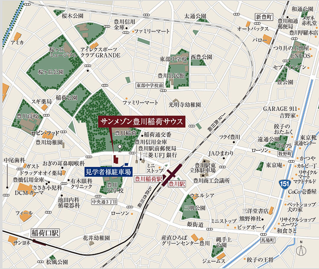 モデルハウス地図