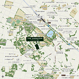 ザ・サンメゾン南山 現地案内図