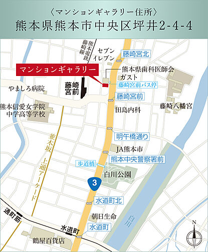 グランドオーク帯山 モデルルーム案内図