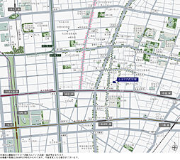 シエリア代官町 現地案内図