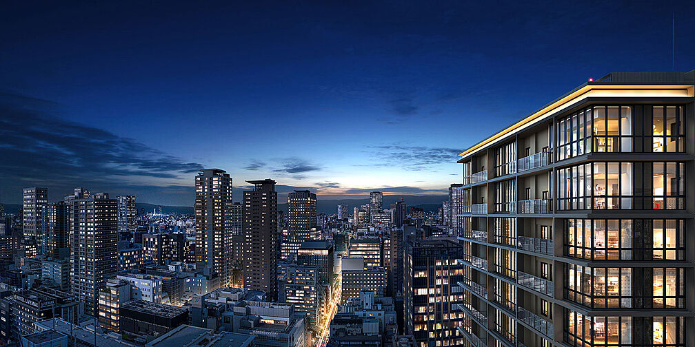 シエリアタワー北浜 共用部