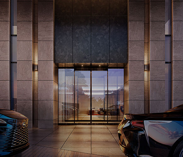 Tステージ フラッグス・ザ・トヨタ 外観完成予想図