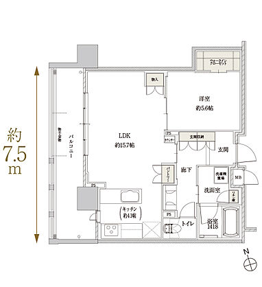 Tステージ豊田浄水arc. 間取り L