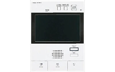 カラーテレビモニター付ハンズフリーインターホン