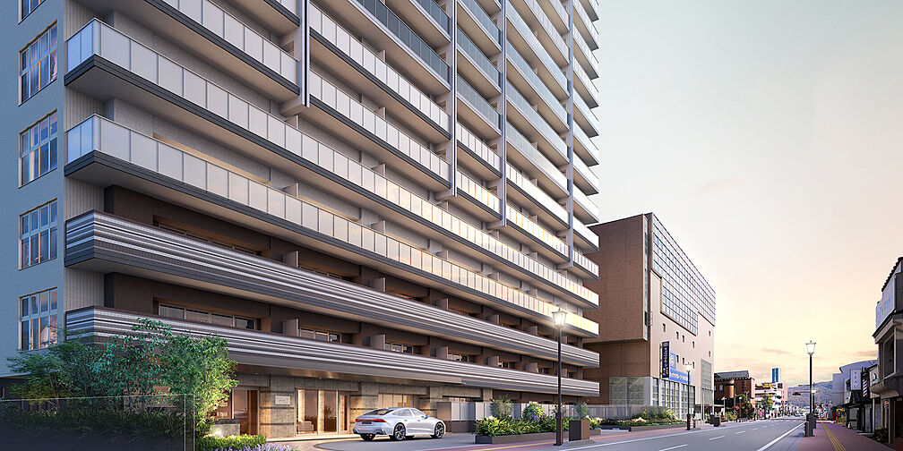 グランフォセット福島上町 外観